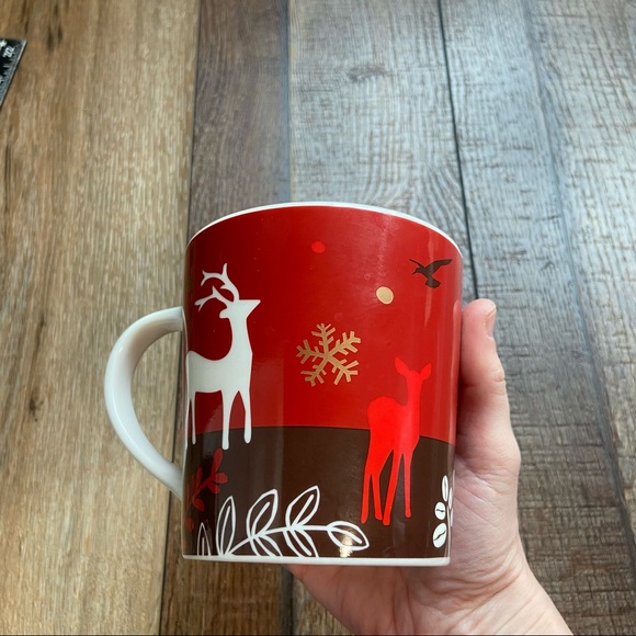 Starbucks 2009 Winter Holiday Reindeer Bone China Mug - Picture 4 of 7